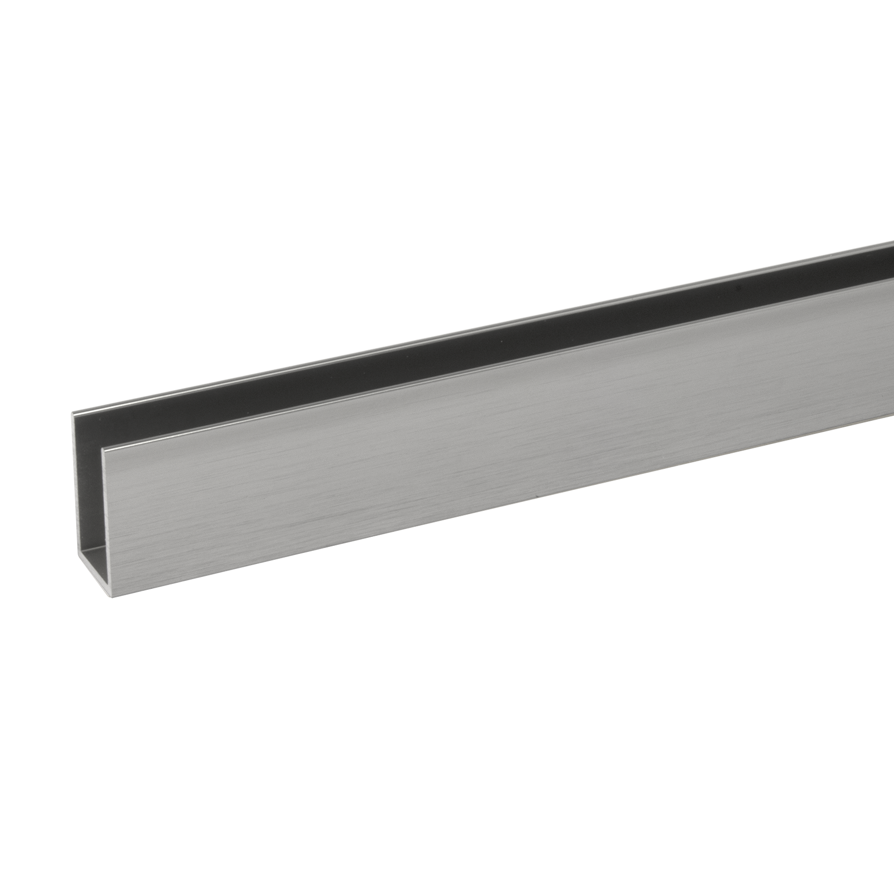 Channel 15x25 3.0m - Brushed Nickel