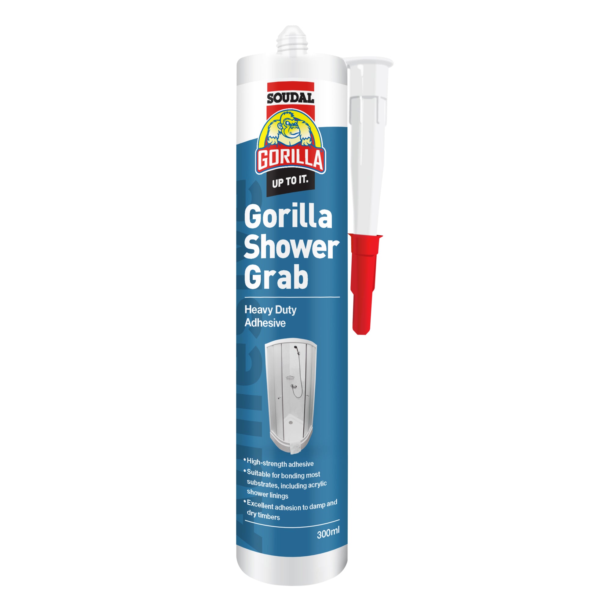 Gorilla Shower Grab Heavy Duty Adhesive 300ml