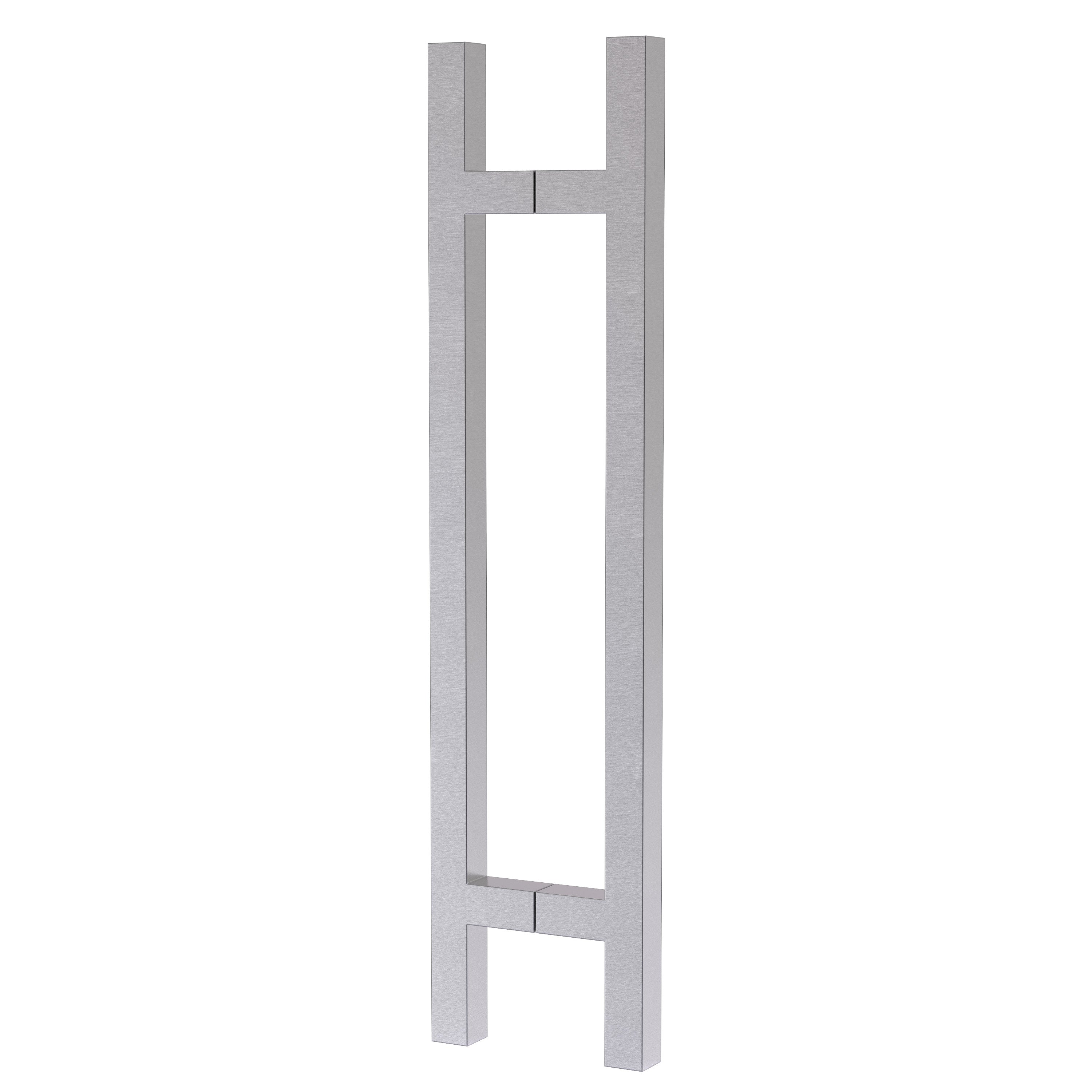 Square H Handle, 480mm Centres (600mm O/A)