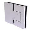 Vienna Hinge, Glass to Glass - Hold Open (Pair)