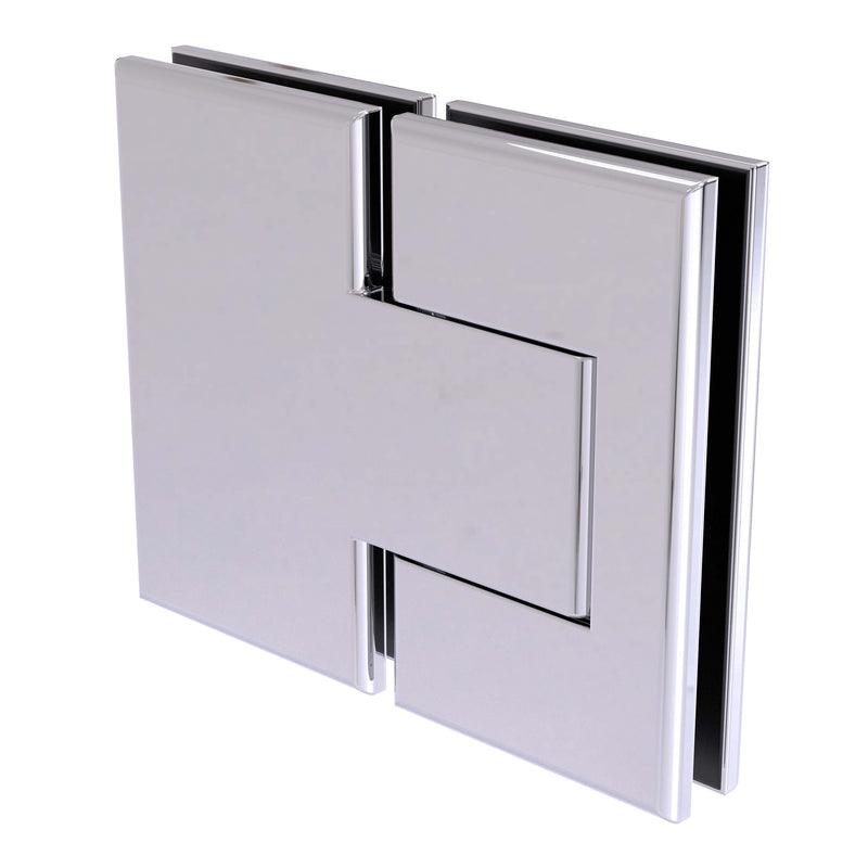Vienna Hinge, Glass to Glass - Hold Open (Pair)