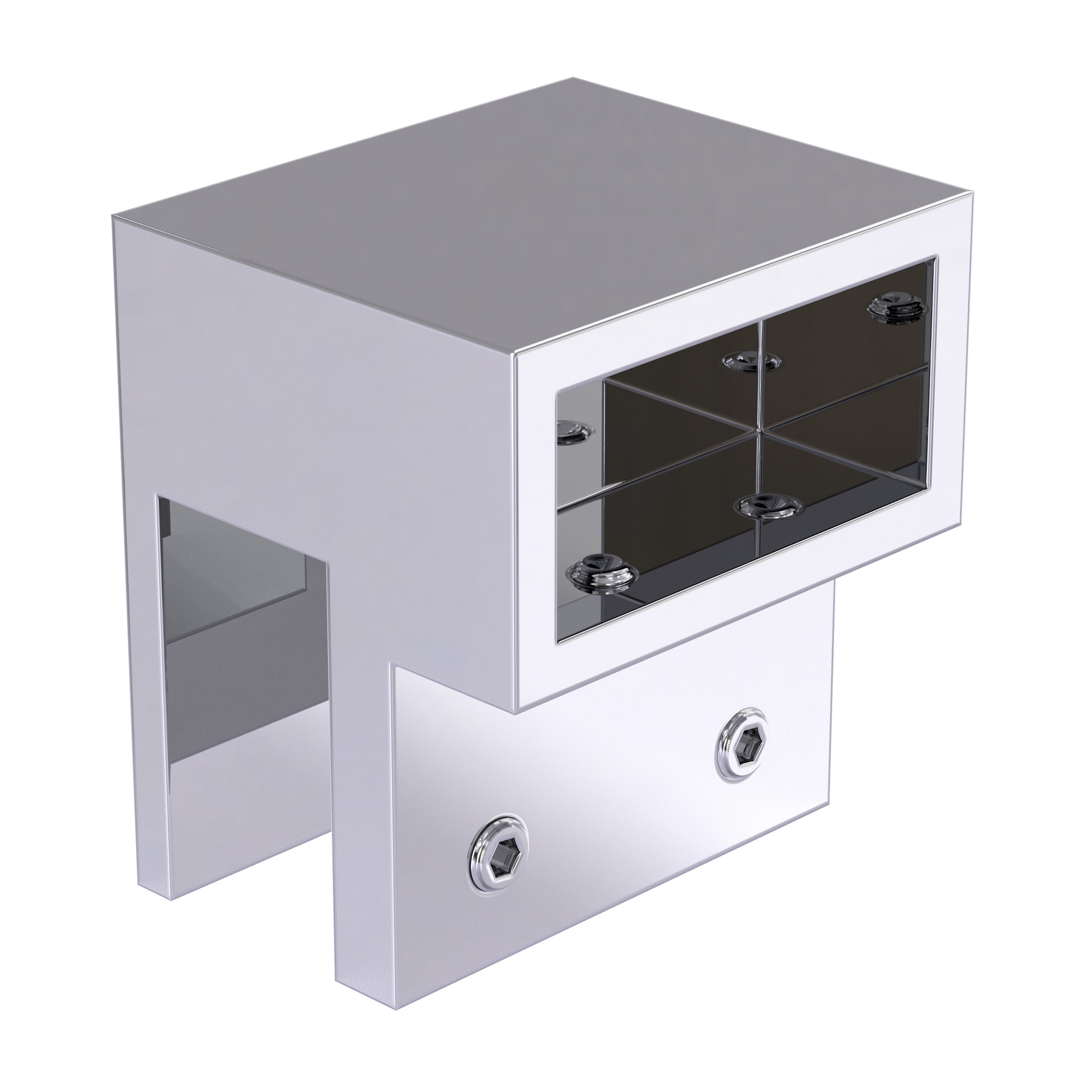 Bar to Glass Connector For 30x10 Bar