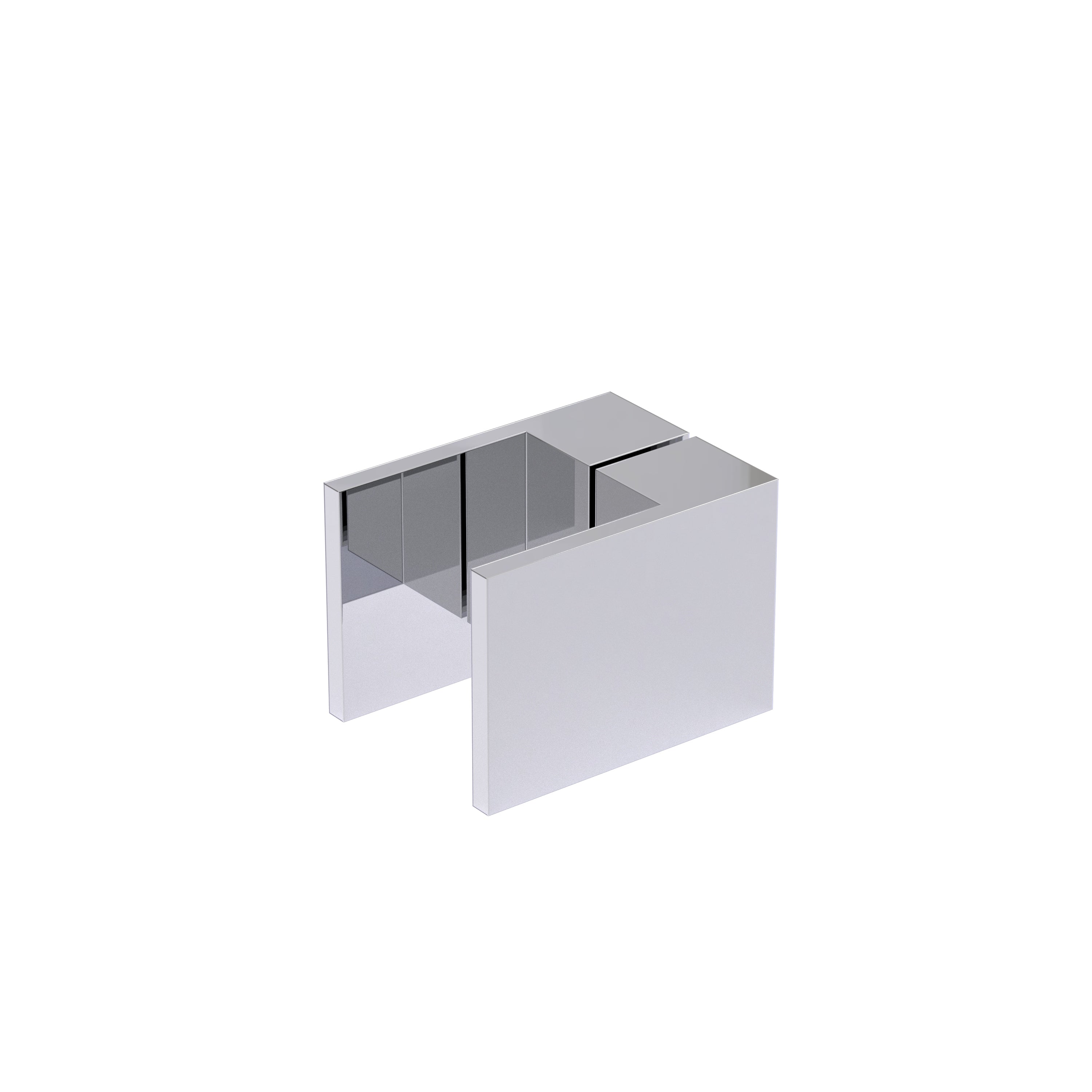Shower Knob Square Paddle Pull 70x50mm