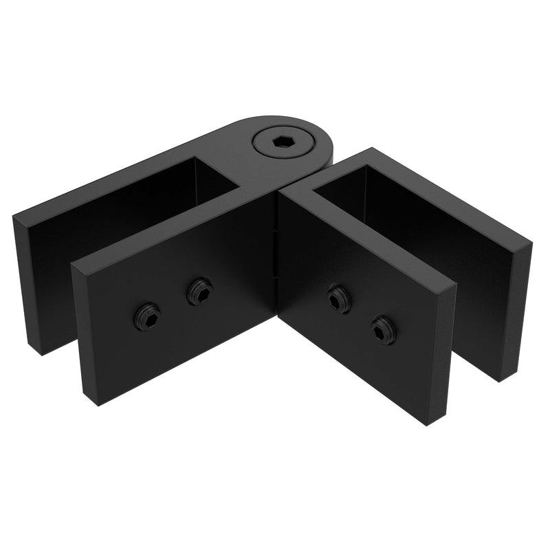 Adjustable Glass to Glass Balustrade Clamp Stiffener Bracket