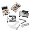 CRL Nickel Plated E-Z Mount Mirror Clip Set of 4