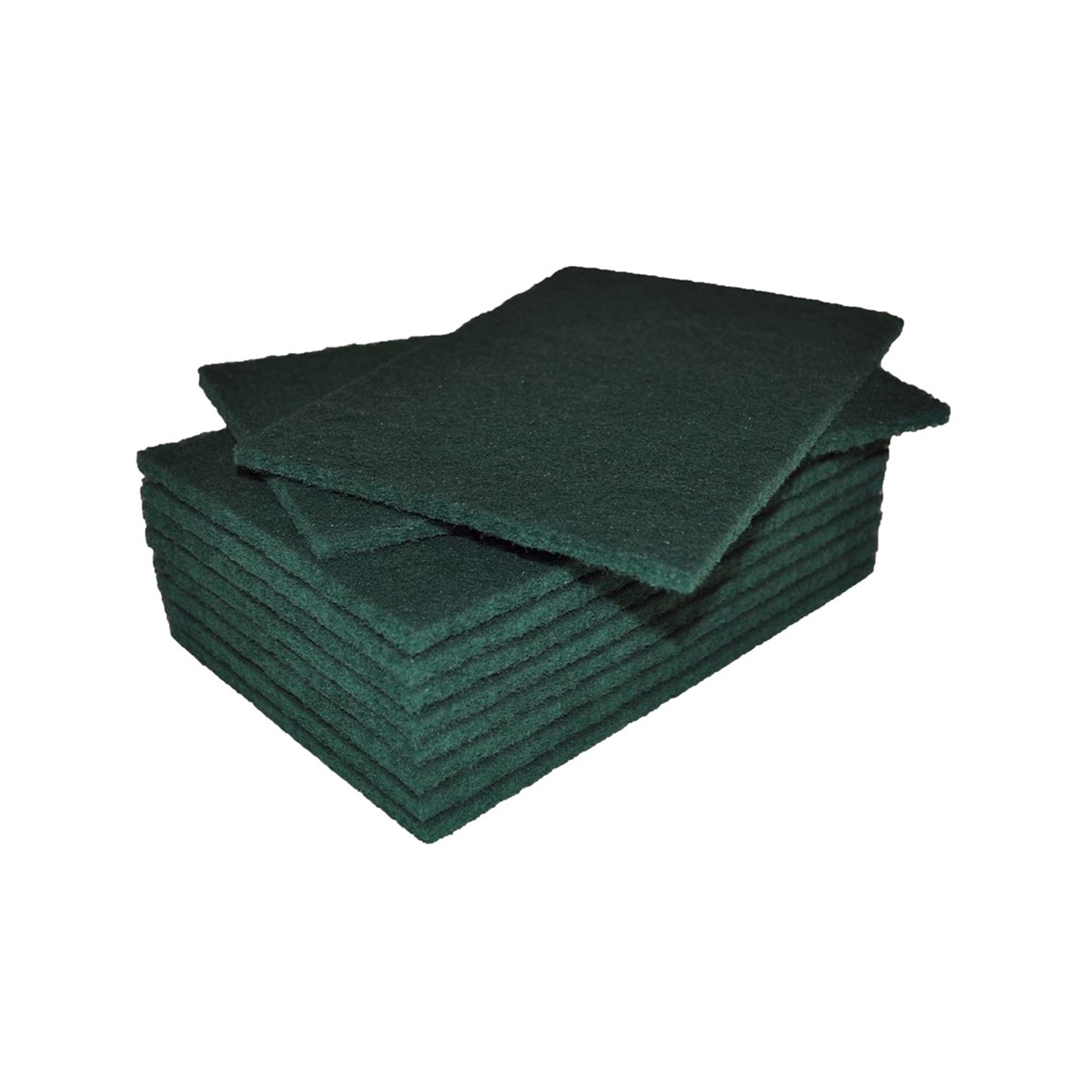 Heavy Duty Scouring Pads 10/pk - Green