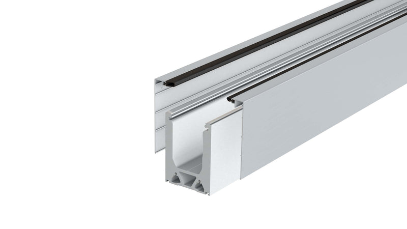 Smart Lock Channel Top Fix System - 3mtr Kit 21.5mm Glass