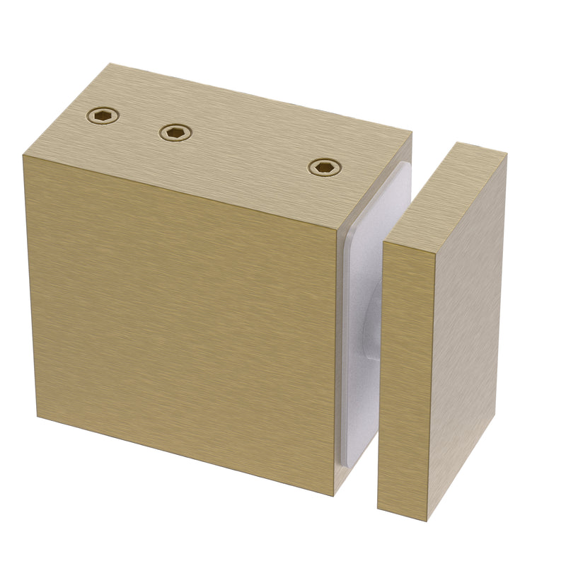 Rail to Glass Connector for return panels