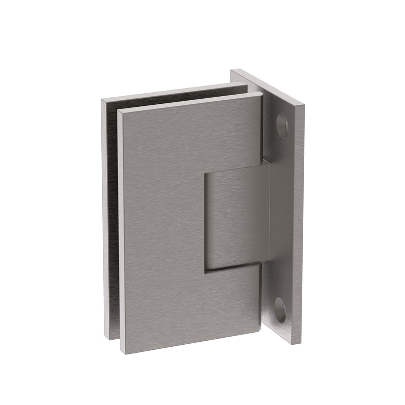 Shower Hinge Glass to Wall 90 Deg Centred Backplate