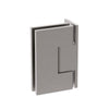 Shower Hinge Wall to Glass 90 Deg Offset Backplate