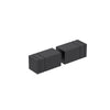 Shower Pull Square Knob 25x25mm