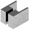 Square Paddle Pull Knobs 70 x 50mm - Chrome